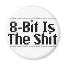 8 Bit Fridge Magnets