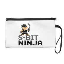 8-Bit Ninja Wristlet