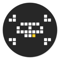 8-Bit Pirate Stickers