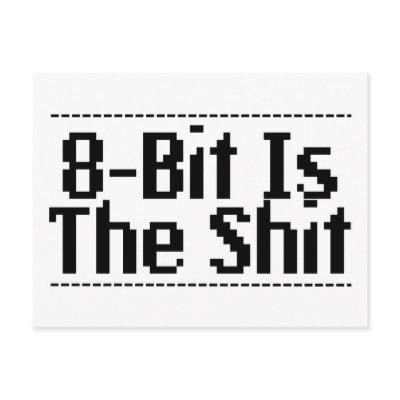 8 Bit Post Cards by goldnsun
