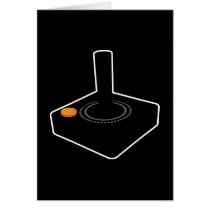 8-bit retro gaming joystick card