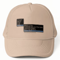 8 Bit RPG Battle Menu Mesh Hats