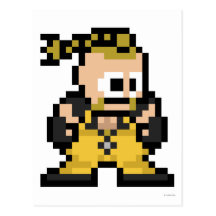 8-Bit Rufus Postcard