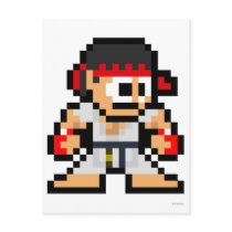 8-Bit Ryu Postcards