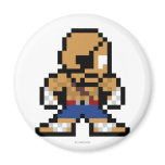 8-Bit Sagat magnets