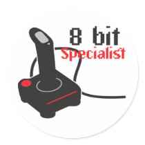 8 Bit Specialist Sticker