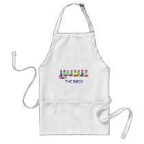 8 Budgies aprons by nature_art 8 Budgies aprons