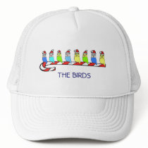8 Budgies hats