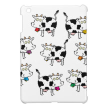 8 Cow Woman iPad Mini Covers