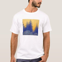 8" decorative landscape t-shirts