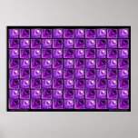 8 FACES-Bank oF Mars-88 Note Uncut Sheet Posters