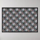 8 FACES-Bank oF Mars-88 Note Uncut Sheet Print