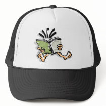 8_nerd_reading_a_book trucker hats