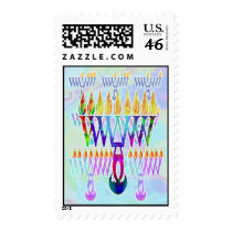 8 Nights Menorah Stamps
