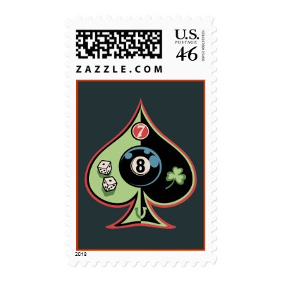 8 of Spades Postage by vicevoices