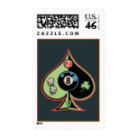 8 of Spades postage