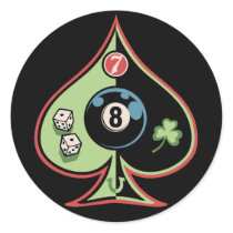 8 of Spades stickers