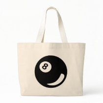 8 pool billiard ball black billiards canvas bag