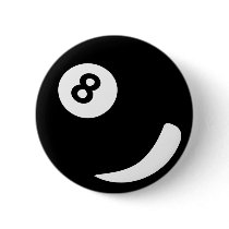 8 pool billiard ball black billiards buttons