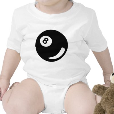 8 pool billiard ball black billiards t shirt by Tomaniac