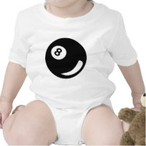 8 pool billiard ball black billiards t-shirts