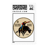 8 Second Ride Postage Stamps