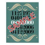 8" x 10" Special Dates Poster
