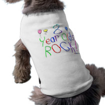 8 Year Olds Rock ! pet clothing