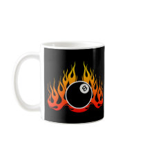 8Ball Black Coffee Mugs