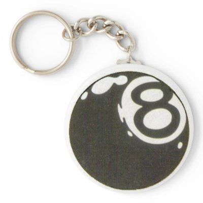 8ball key keychains by aureliojr2000