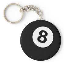 8ball keychain