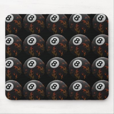 8Ball Mousepad by DesignFlowStudio78