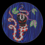 8BALL SKULL stickers