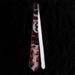 8BALL SKULL ties