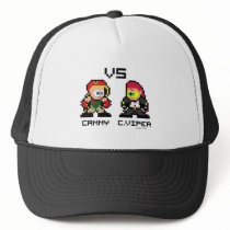 8bit Cammy VS C.Viper Mesh Hats