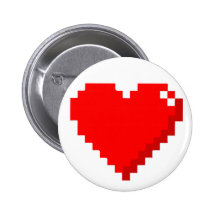8bit Heart Button