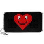 8bit Heart Face Travelling Speaker