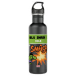 8Bit Hulk Attack - Hulk Smash! Stainless Steel Water Bottle