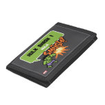 8Bit Hulk Attack - Hulk Smash! Tri-fold Wallets