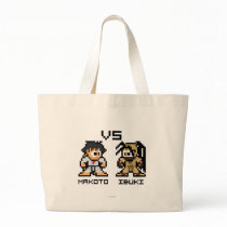 8bit Makoto VS Ibuki Canvas Bag
