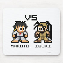 8bit Makoto VS Ibuki Mouse Pad