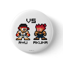 8bit Ryu VS Akuma Buttons