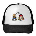 8bit Sagat VS Ryu Trucker Hats