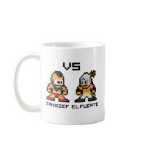 8bit Zangief VS El Fuerte Mug