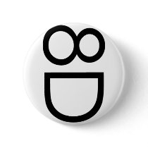 8D Smiley buttons