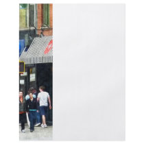 8th Ave. and W 22nd Street, Chelsea Flyer Design