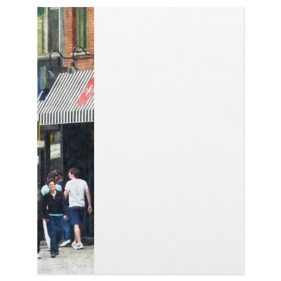 8th Ave. and W 22nd Street, Chelsea Letterhead Template by SusanSavad
