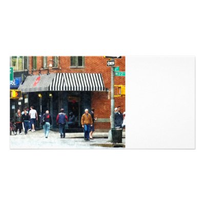 8th Ave. and W 22nd Street, Chelsea Photo Card by SusanSavad