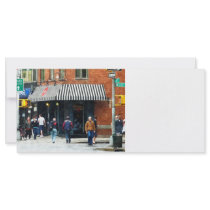 8th Ave. and W 22nd Street, Chelsea Custom Rack Card
