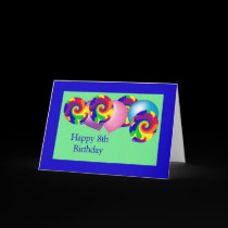 8th Birthday Card